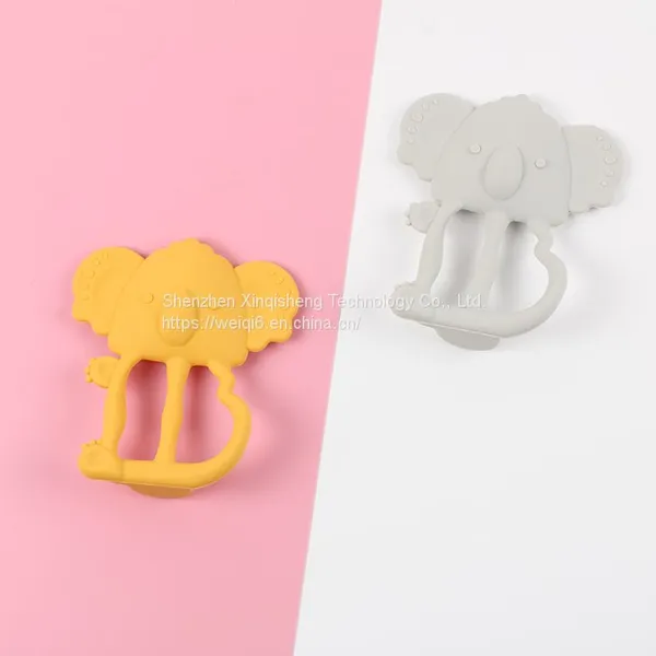 Fast Delivery BPA Free Koala Teether Sensory Toys Teething Silicone Baby Teether photo-3