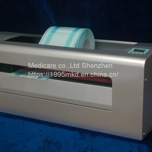 MDcare MD380 устройство для автоматического резки медицинских труб для кровяных мешков шириной 60 см с лазерной стерилизацией, с литиевым дисплеем и сенсорным экраном из нержавеющей стали