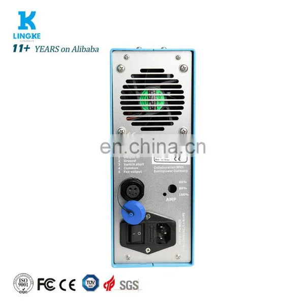 LINGKE 35kHz 900W Ultrasonic Hand-held Welding Machine Spot Welder For ABS PE PVC Factory Price photo-2