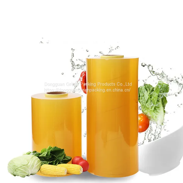 Transparent Soft Wrap Stretch Film Roll Food Heat Cling Shrink Pvc Film