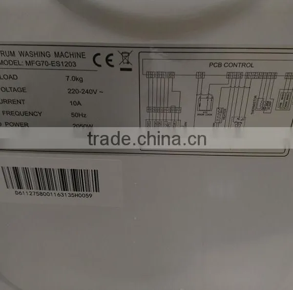 A+++ White Color Front Loading Washing Machine for Malta photo-6