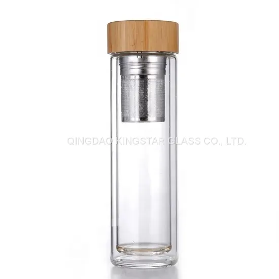 Glass Water Bottle