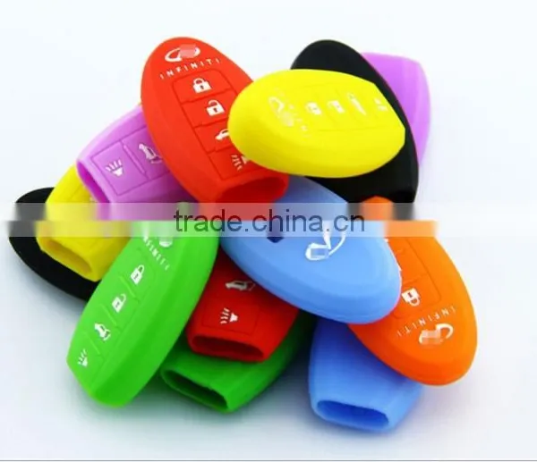 2016 High Quality Cartoon Colorful Automative Silicone Car Key photo-3