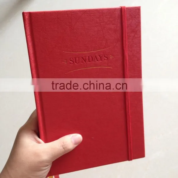 Custom Logo Notebook With Rubber Band for Closure photo-4