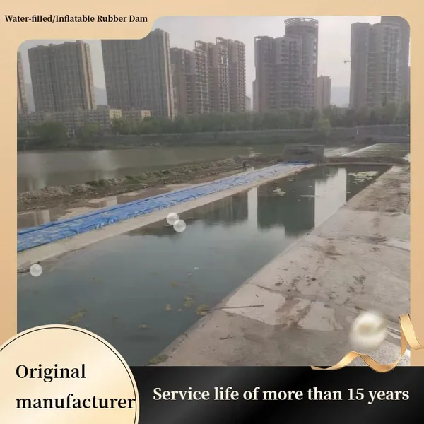 Flexible and Folding Type Steel Water Stop Flood Dam With Rubber Sealing