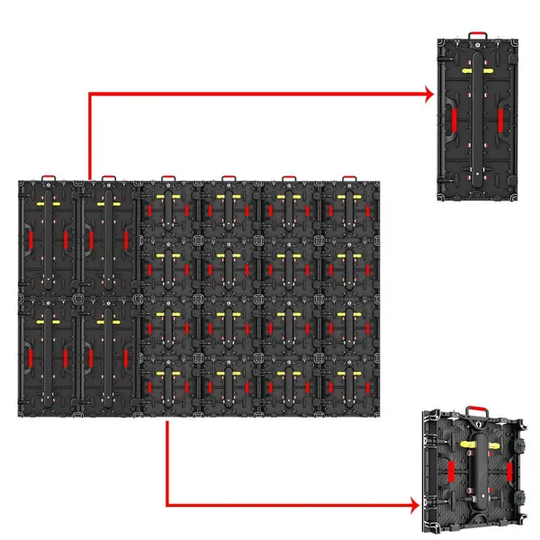 New Waterproof Outdoor Big Advertising Led Tv Screen P1.953 P1.56 Rental Advertising Led Stage Display photo-5