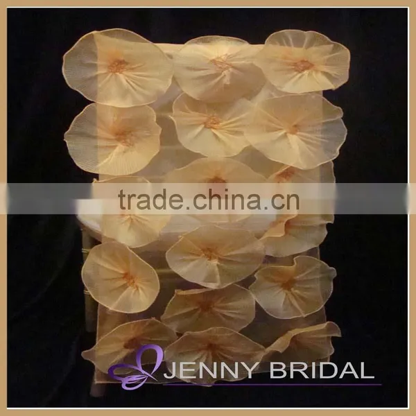 C002K New Arrival Rosette Wedding Chair Cover Wholesale photo-4