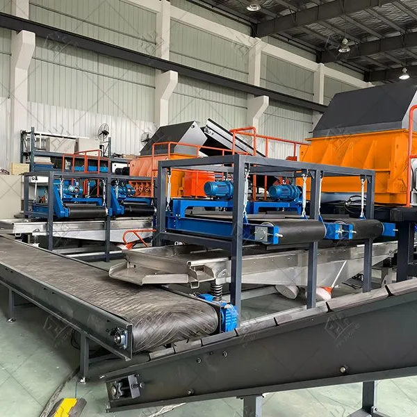 Waste Tyre Shredder Recycling Plant Used Old Tire Shredder Machine photo-2
