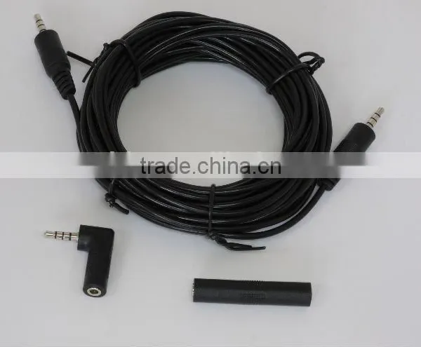 3.5mm 3 Pole DC to DC Cable Adapter Extension Cable photo-2