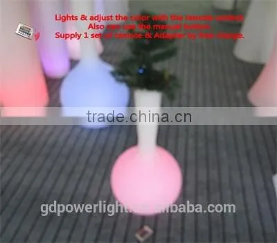 LED Lighting Flower Pot With Remote Control V026S photo-5