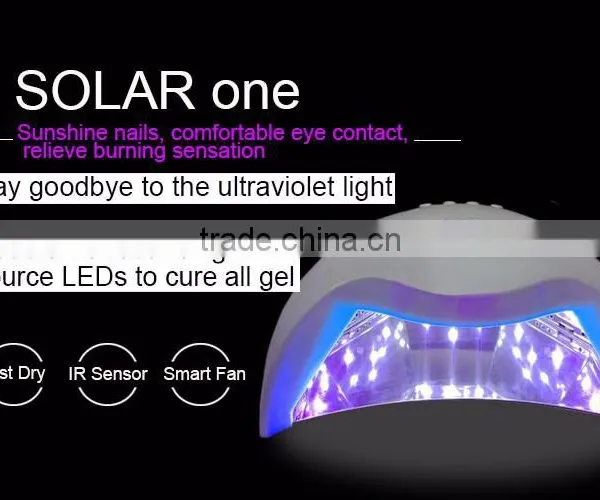 White Housing Sunshine Led Nail Dryer With Double Adjustment photo-6