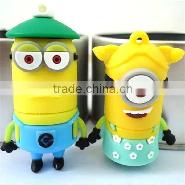 Wholesale Promotional Gift Usb Flash Drives Cartoon Design Pendrive Soft PVC Usb Stick Memory photo-5