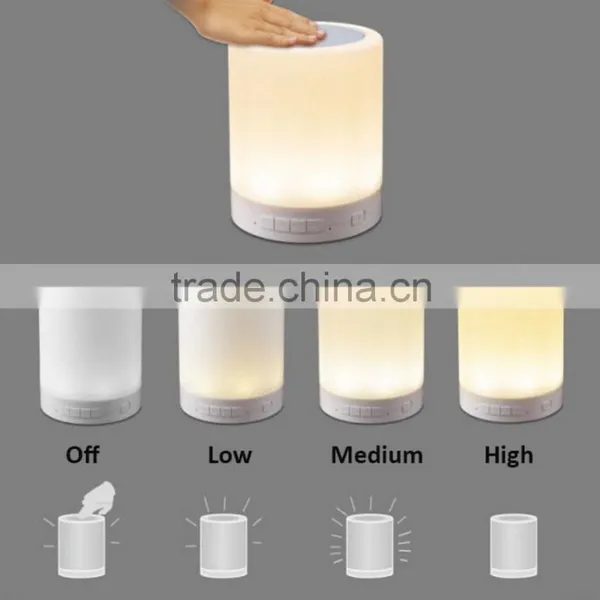 Smart Night Light Indoor Bed Bedside Lamp Music Lights Touch Control Bluetooth photo-6