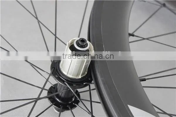 ICAN Clincher Road Bike Wheels R13hubs Carbon Fiber Road Bike Wheels W56C photo-6