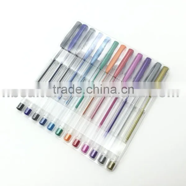 10 Kinds Metallic Colors Gel Pen photo-4
