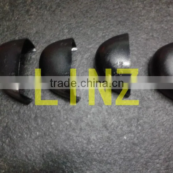 Anti-Rust Steel Toe Cap With Rubber Strip For Safety Shoes In Black photo-5