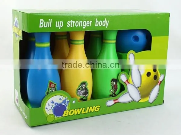 Smile Face 25cm Bowling Indoor Toy for Kids With 6 Bottles and 1 Ball photo-3