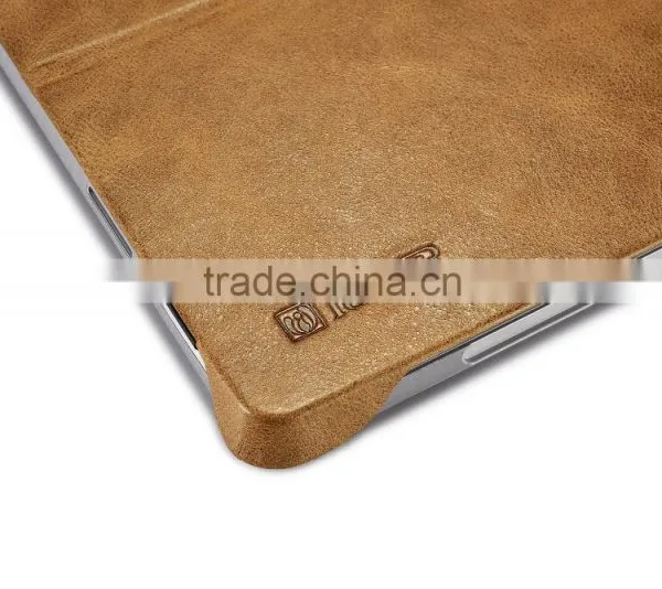 Icarer Luxury Genuine Leather Ultrathin Holder Back Cover for Surface Pro 4 photo-3