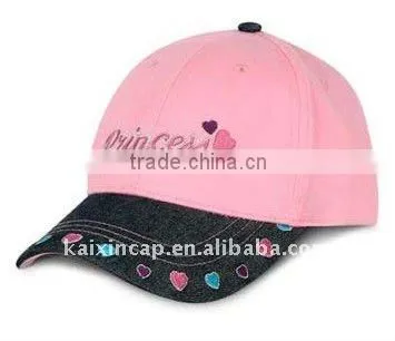 Girls Princess Baseball Caps
