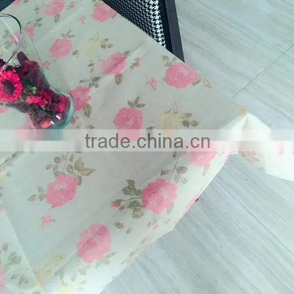 TB003 Flowers Polyester Table Cloth photo-3