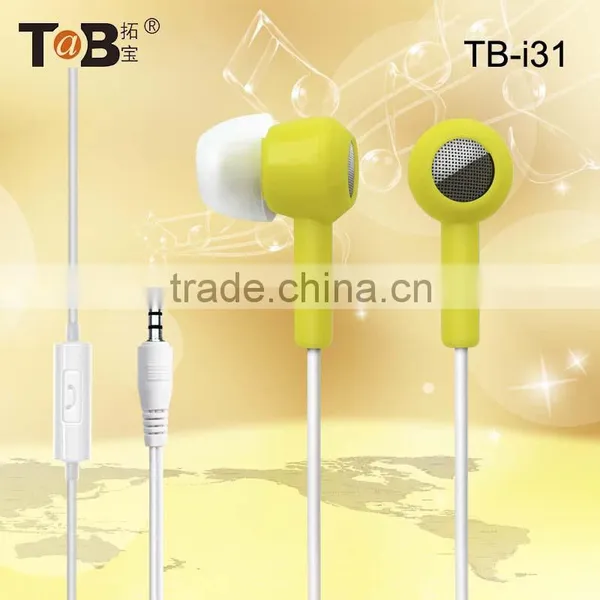 New In-ear Earphone With Mic, In-ear Earphone With Logo