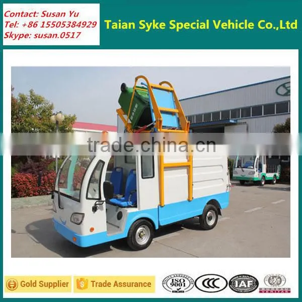 5.5kw Motor Small Size Electric Garbage Collecting Truck Made in China photo-4