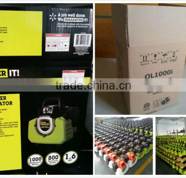 Silencer for Gasoline Generator Silent Gasoline Generator Digital Inverter 800WATTS