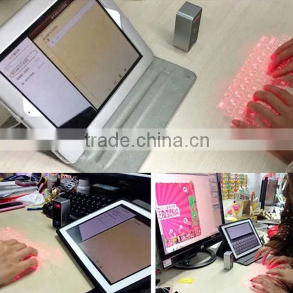 Wholesales NEW Cheap Wireless Bluetooth Virtual Laser Projection Keyboard Mouse photo-4