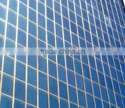 Exposed Frame Glass Curtain Wall/aluminium Frame Glass Wall