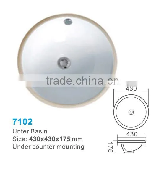 Hot Sell Chaozhou Ceramic Under Counter Basin,art Basin photo-4