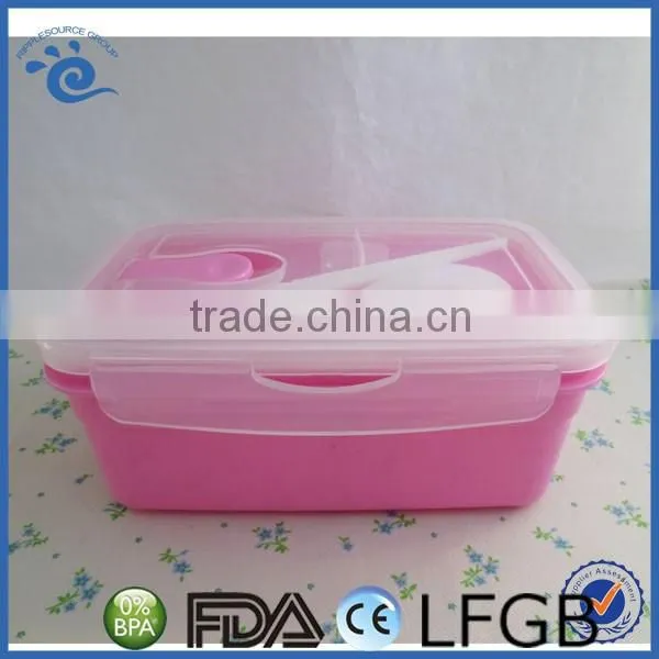~ Plastic Stackable Bento With Separated Containers photo-6