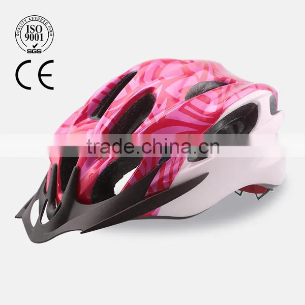Colorful In-mold Adult Sport Riding Bike Bicycle Helmet Steel Grill photo-2