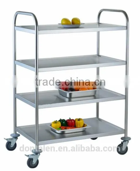 Update International Stainless Steel Mobile Catering Rack Trolley Pan Cart photo-4