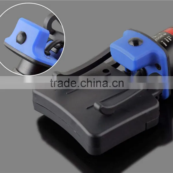 120 Lumens PE LED Headlight 3 Modes Water Resistant Lampe Frontale Headlamp Zoomable Clip-on Cap Hat Head Lamp Light photo-4