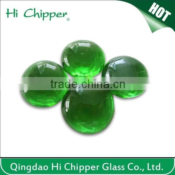 Blue Colored Faced Diamond Shape Fire Pit Glass Gem Stone photo-5