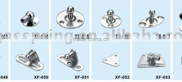 gas spring end fitting