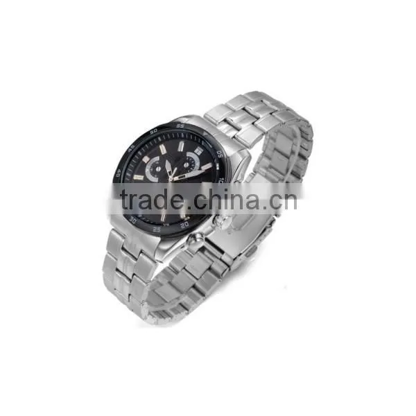 Hot Tachymeter Stainless Steel Men Watch 2015 photo-3