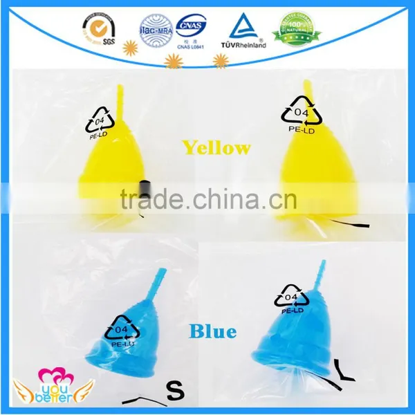 100% Medical Grade Silicone Menstrual Period Cup Unique Package Mama Menstrual Cup photo-4
