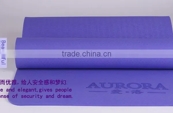 Environment Friendly Eco Tpe Yoga Mat Manufacturer photo-2