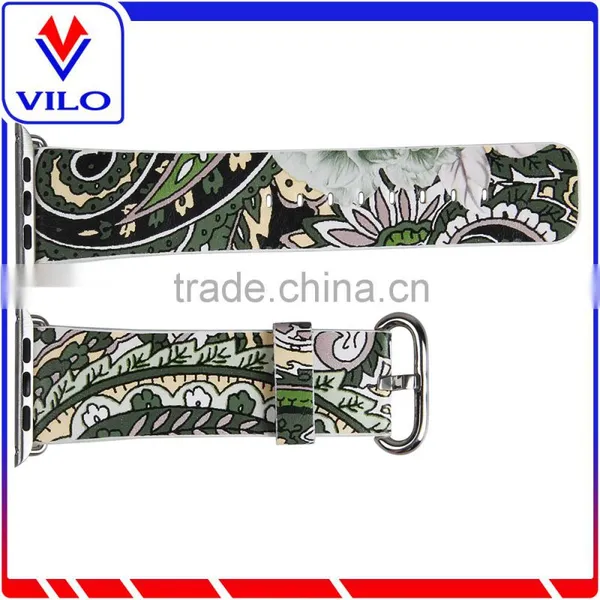 38mm/42mm Leather Wristband for Apple Watch Band Strap With Adapter photo-4