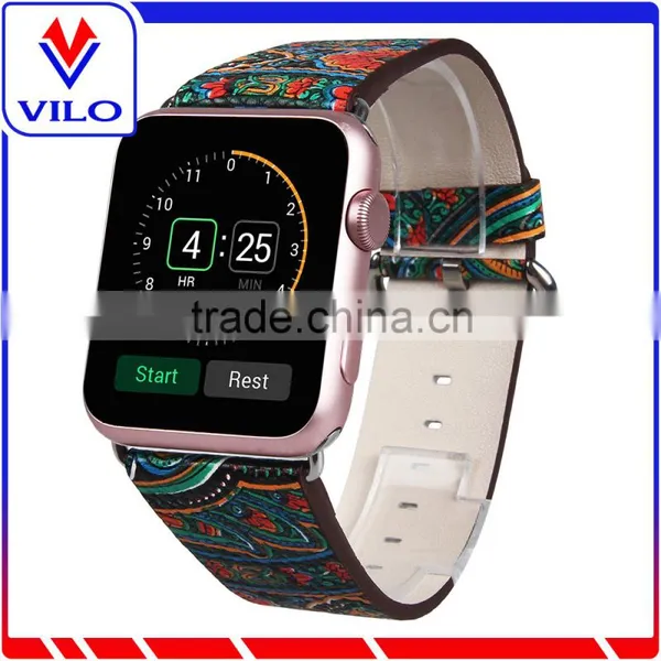 Stylish Genuine Leather Wristband for Apple Watch Band 42mm/38mm photo-3