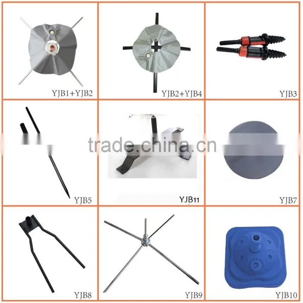 Flagpole China With Iron x Base photo-5
