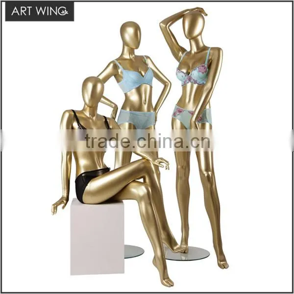 Fashion Gold Design Abstract Female Mannequin Poses Supplier's Choice photo-4