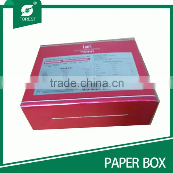 2015 RED CARDBOARD CORRUGATED CARTON BOX EP1502121 photo-4