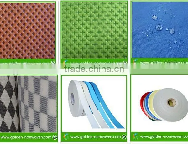 Cross Pattern pp Cambelle Non Woven Fabric Various Color Telas Sin Tejer photo-6