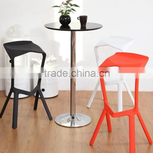 Wholesale Stacking New Design Modern Plastic Miura Bar Stool photo-5