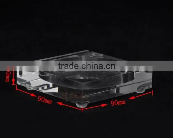 Clear Acrylic Ashtray With Custom Size photo-3