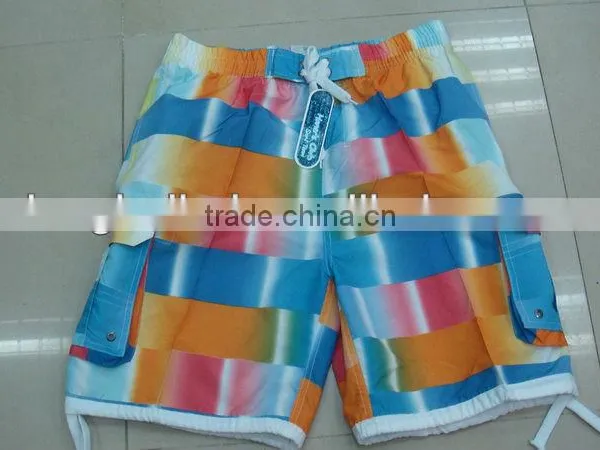 Polyester Custom Mens Surf Board Shorts Stock 161