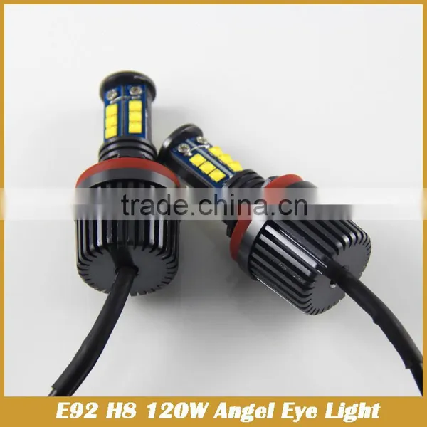 E92 H8 LED 120W Angel Eye Marker LED White for E87 E82 E92 E93 E90 photo-3