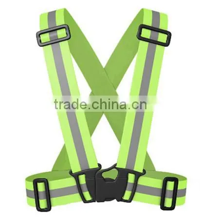 High Visible Elastic Safety Industrial Safety Belt With Reflective Tape photo-2